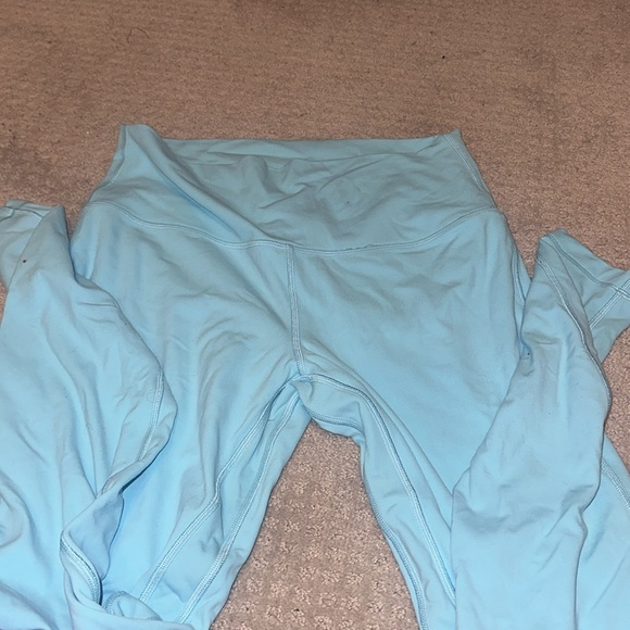 Size 10 align leggings light blue - Picture 4 of 4